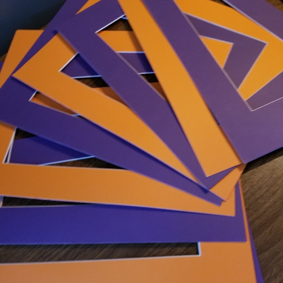 Small Bundle of (9) Frame Matting for Crafts. - Picture 4 of 8